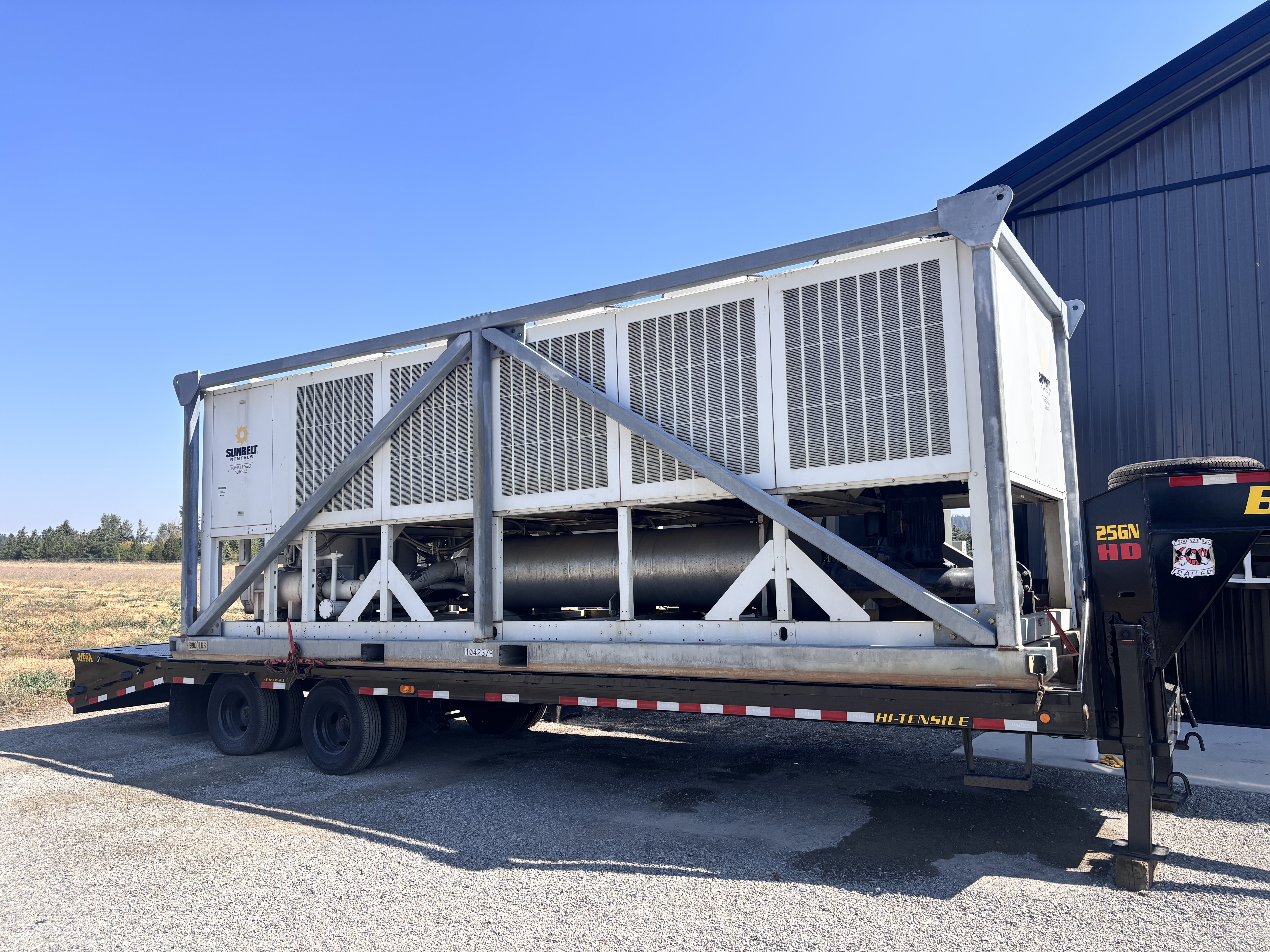 200 Ton 2017 York YCIV Air-Cooled Screw Chiller